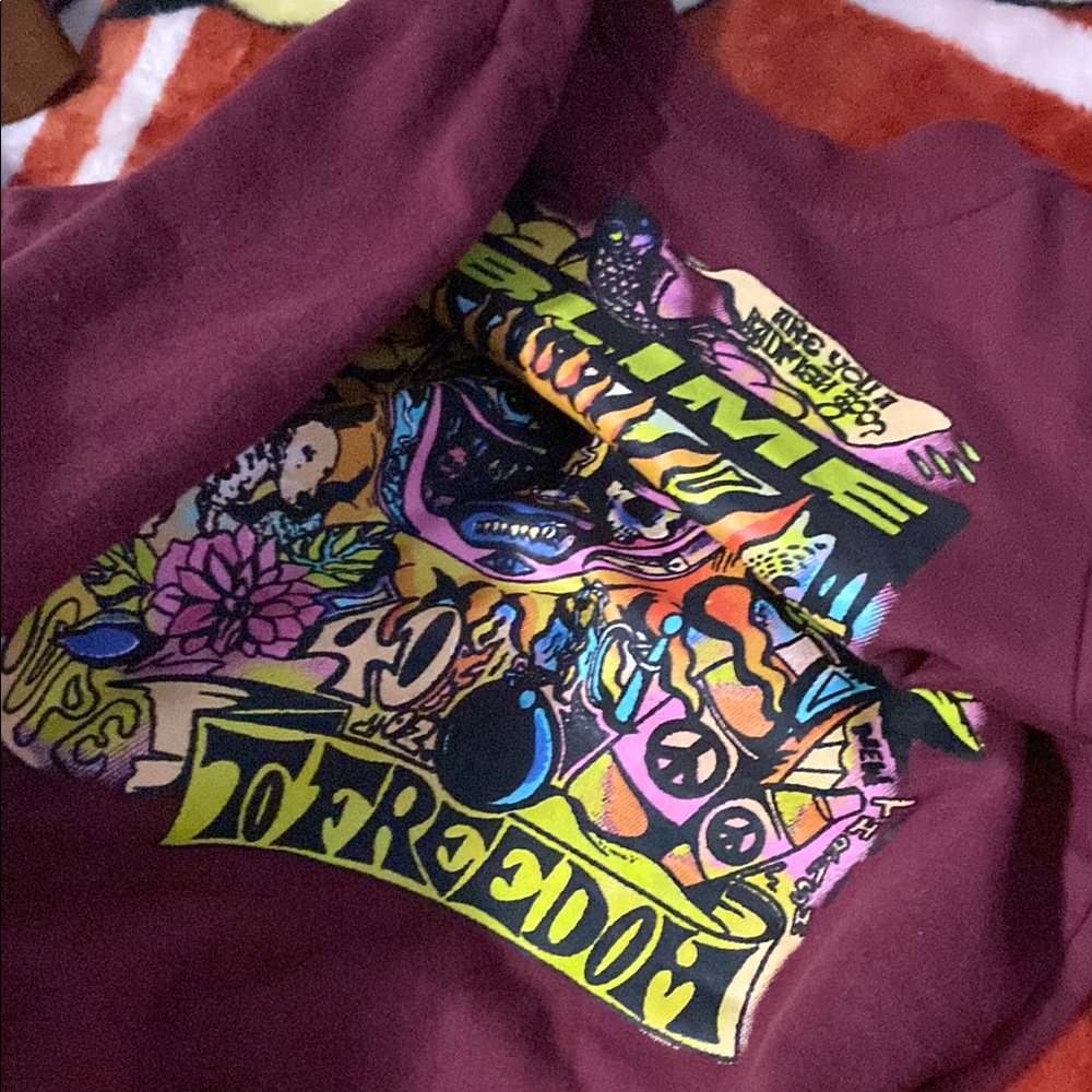 Sublime Maroon crew neck - Picture 2 of 3